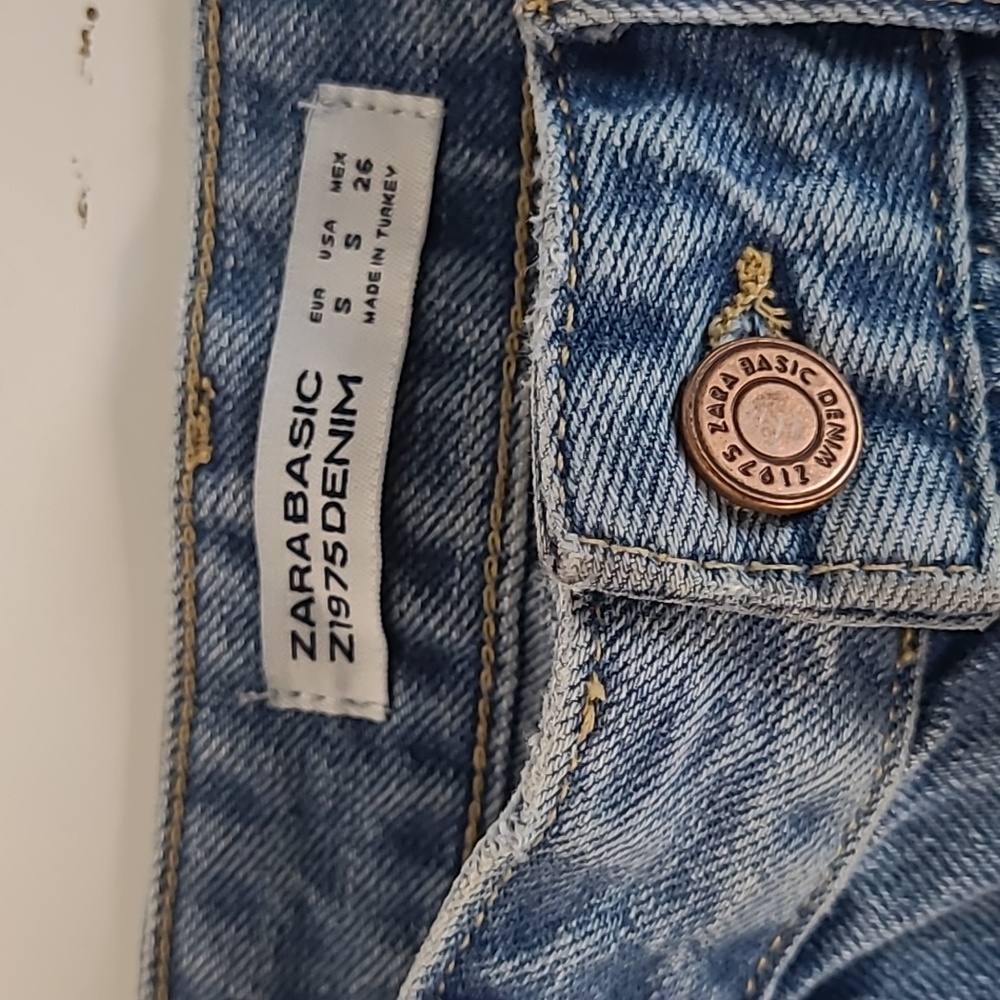 Zara Basic Z1975 Denim skirt size Small - Picture 2 of 7